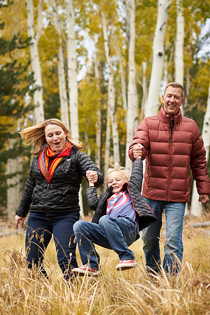 Family in Fall